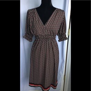 Max Edition Polka Dot Knee Length Dress Size M